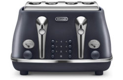 De'Longhi Elements Four Slice Toaster - Blue.